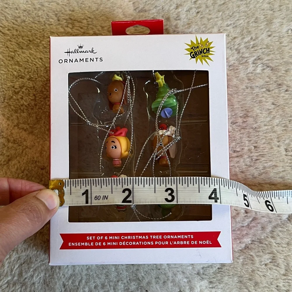Hallmark The Grinch Mini Christmas Tree Ornaments - Picture 14 of 14